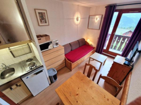 Studio 17m² 3 pers avec balcon - Valfréjus - FR-1-265-261